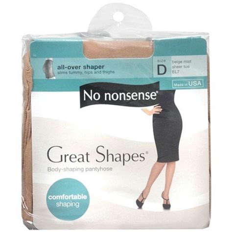 no nonsense pantyhose|Great Shapes All Over Shaper .